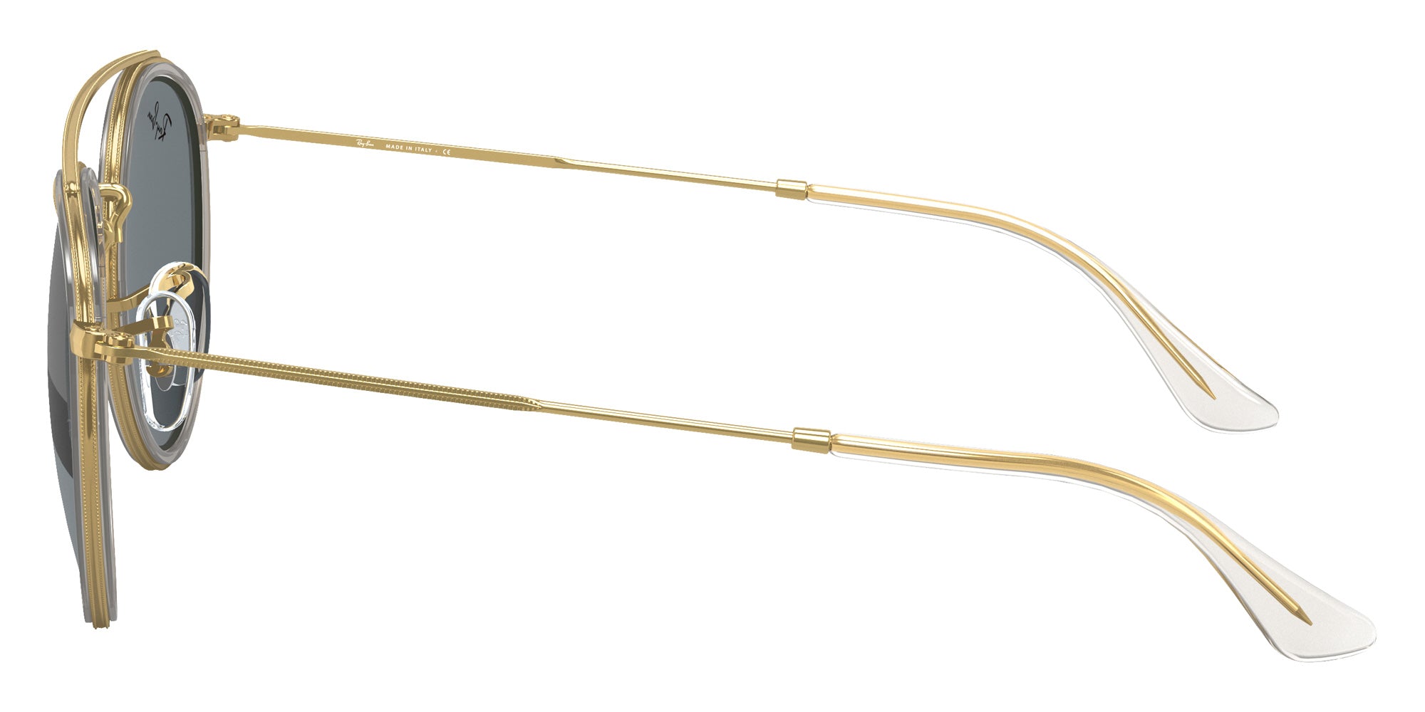 Ray-Ban RB3647N Round Double Bridge Legend Gold 9210R5 51 - Gold #id:rb3647n9210r5_s:100110