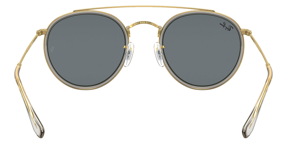 Ray-Ban RB3647N Round Double Bridge Legend Gold 9210R5 51 - Gold #id:rb3647n9210r5_s:100115