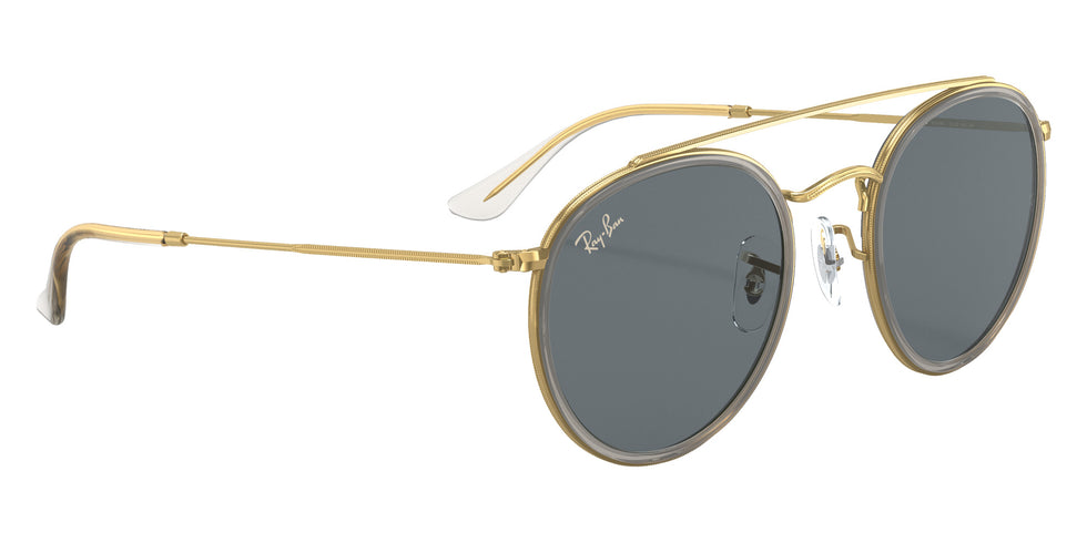 Ray-Ban RB3647N Round Double Bridge Legend Gold 9210R5 51 - Gold #id:rb3647n9210r5_s:100120