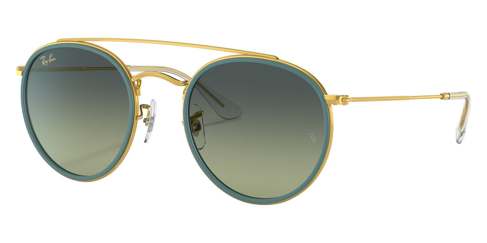 Ray-Ban RB3647N Round Double Bridge 9235BH 51 - Gold #id:rb3647n9235bh_s:106105