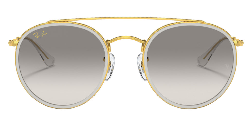 Ray-Ban RB3647N Round Double Bridge 923632 51 - Gold #id:rb3647n923632_s:100100