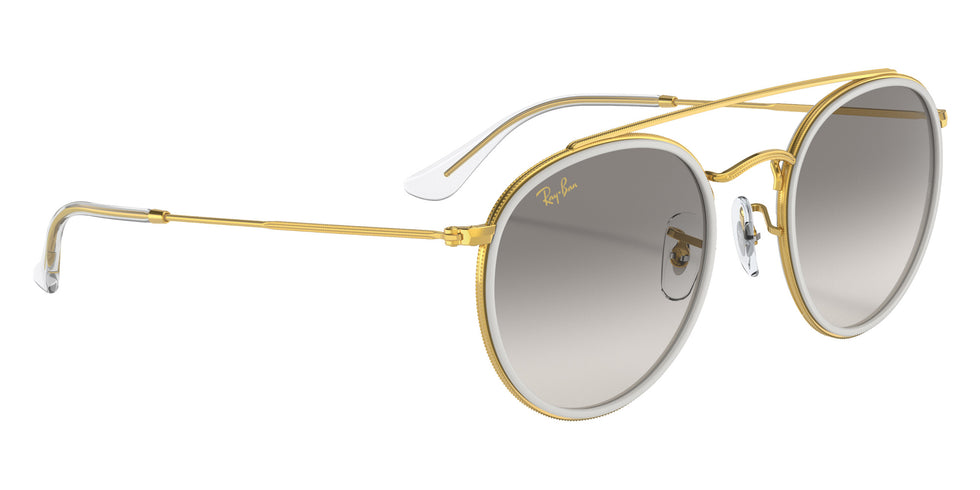 Ray-Ban RB3647N Round Double Bridge 923632 51 - Gold #id:rb3647n923632_s:100120