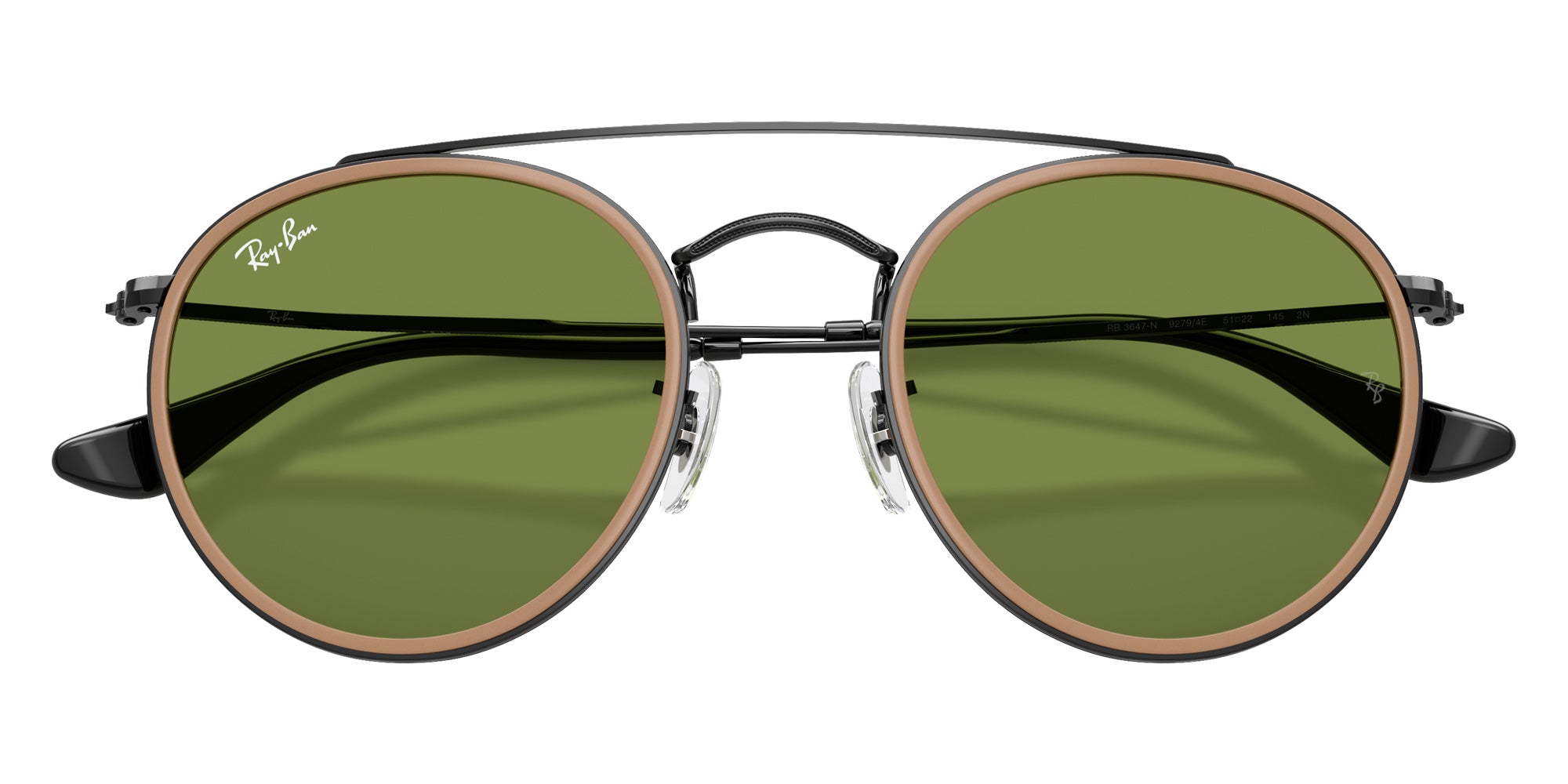 Ray-Ban RB3647N Round Double Bridge 92794E 51 - Black #id:rb3647n92794e_s:102125