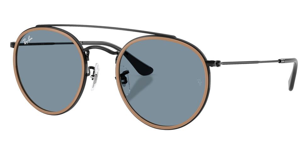 Ray-Ban RB3647N Round Double Bridge 9279R5 51 - Black #id:rb3647n9279r5_s:106105