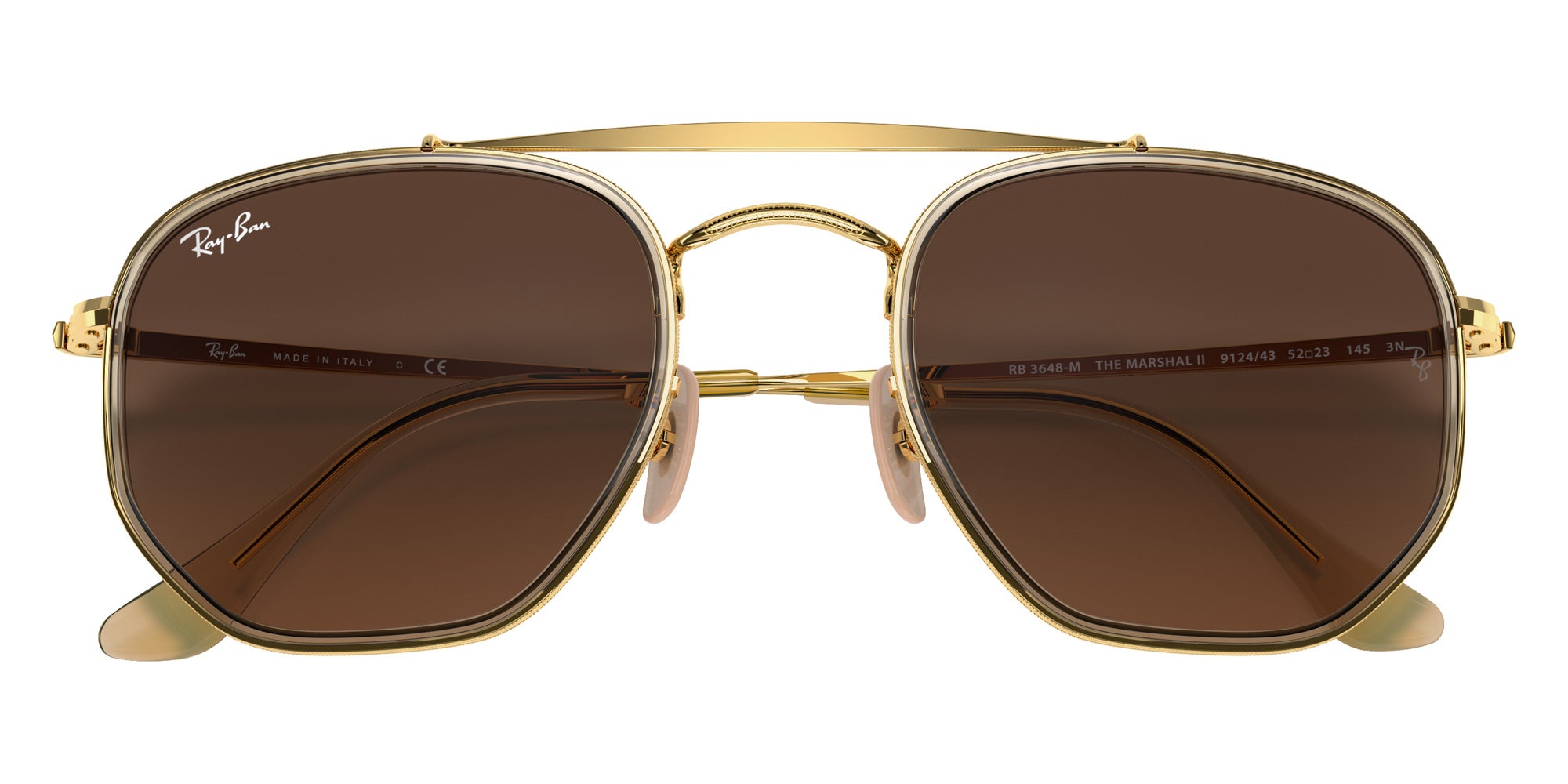 Ray-Ban RB3648M Marshal II 912443 52 - Arista Gold #id:rb3648m912443_s:100125