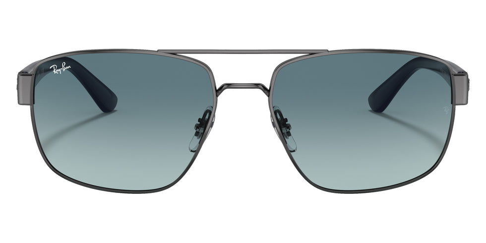 Ray-Ban RB3663 004/3M 60 - Gunmetal / Blue Gradient Gray #id:rb36630043m_s:104100