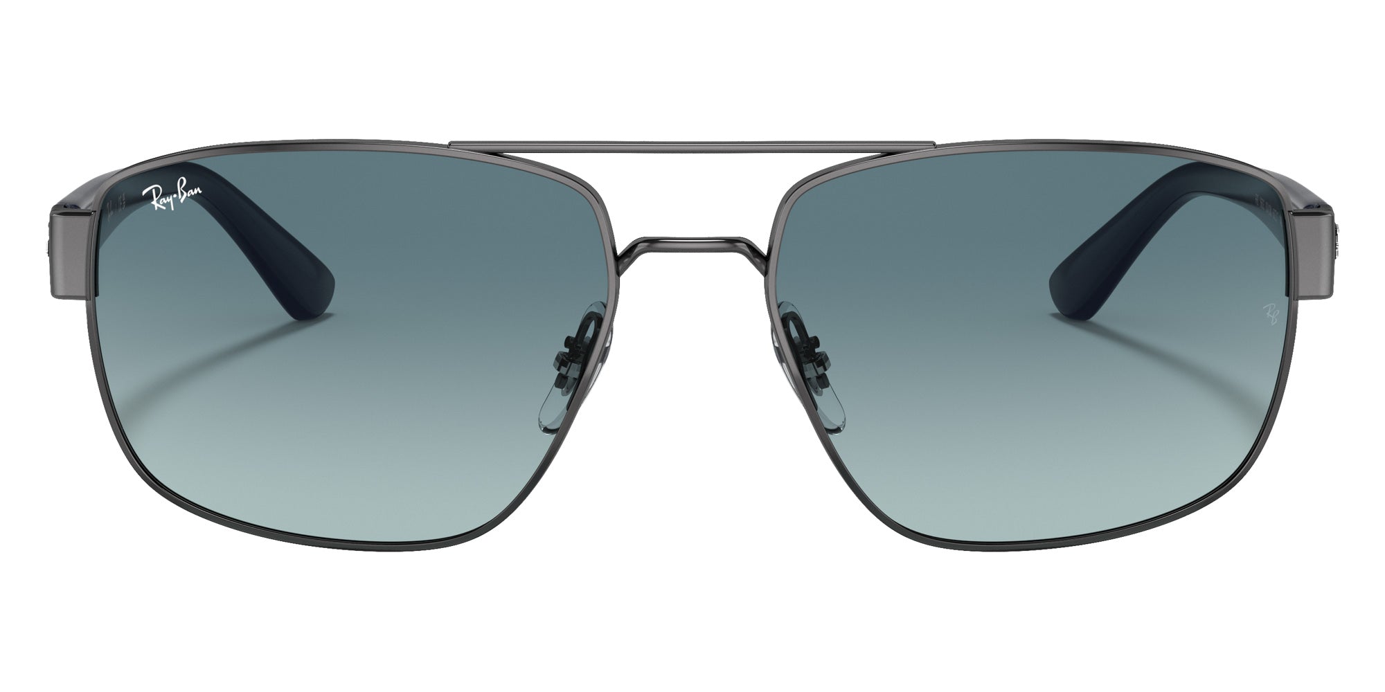 Ray-Ban RB3663 004/3M 60 - Gunmetal / Blue Gradient Gray #id:rb36630043m_s:104100