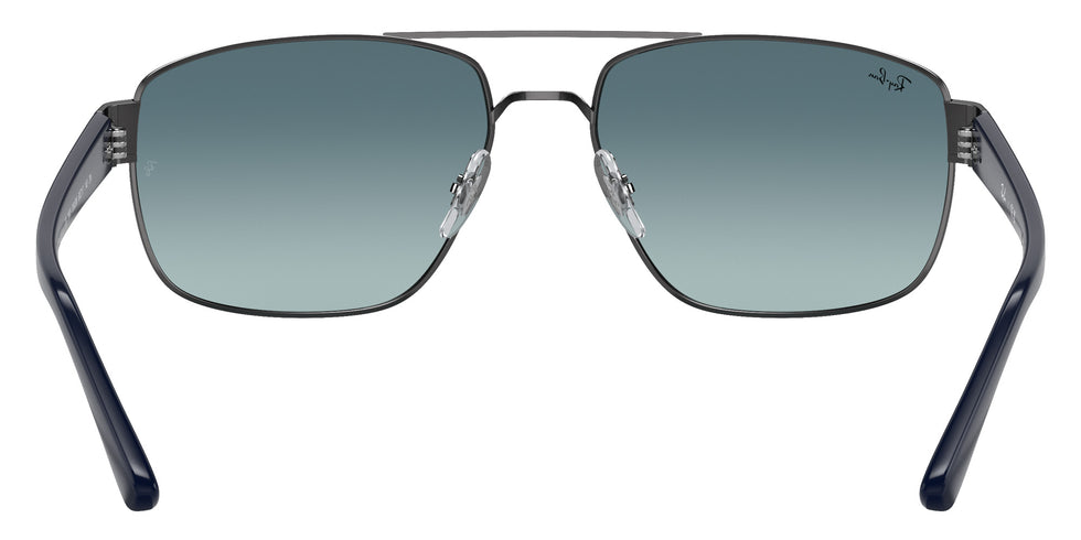 Ray-Ban RB3663 004/3M 60 - Gunmetal / Blue Gradient Gray #id:rb36630043m_s:104115