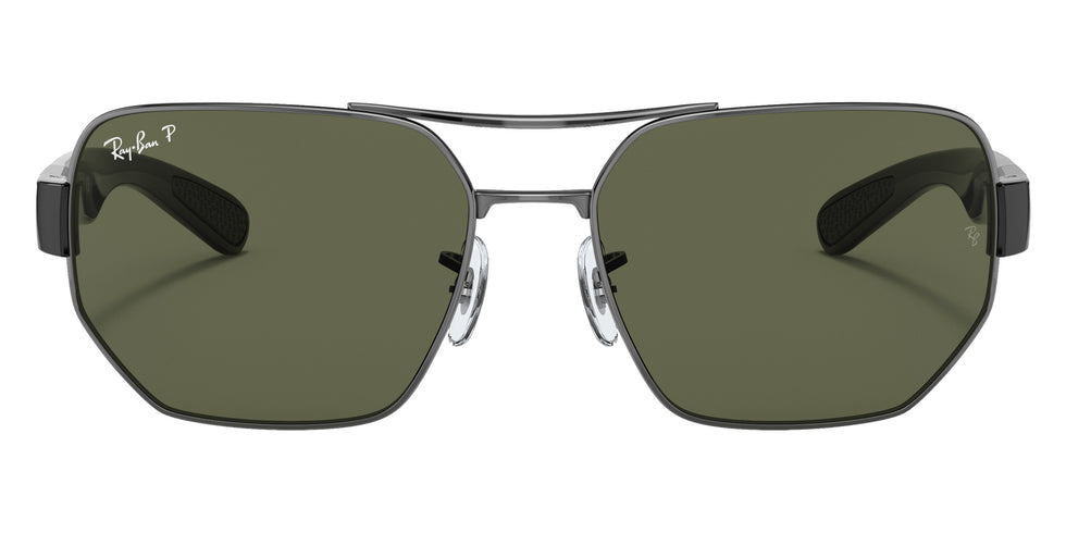 Ray-Ban RB3672 004/9A 60 - Gunmetal / G-15 Green Polarized #id:rb36720049a_s:100100
