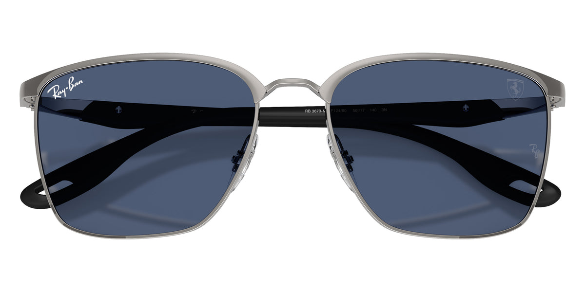 Ray-Ban RB3673M Scuderia Ferrari Collection F12480 56 - Silver / Blue #id:rb3673mf12480_s:102125