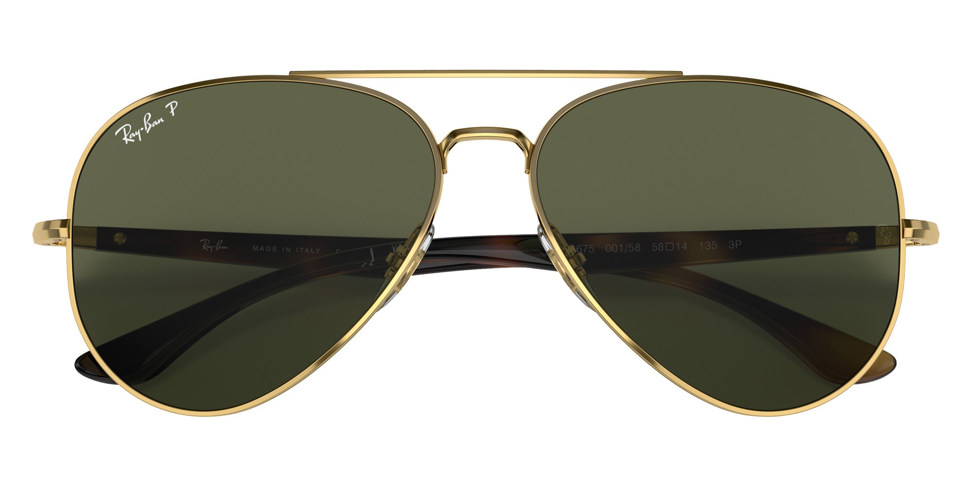 Ray-Ban RB3675 001/58 58 - Arista Gold #id:rb367500158_s:100125