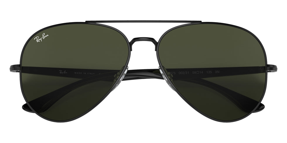 Ray-Ban RB3675 002/31 58 - Black / G-15 Green #id:rb367500231_s:104125