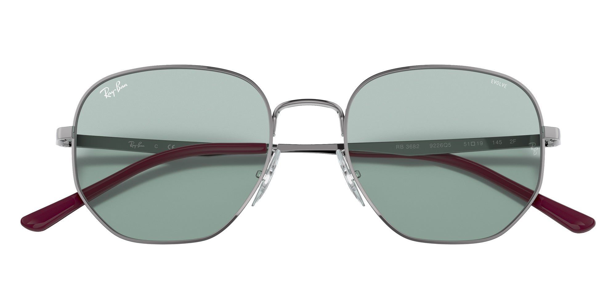 Ray-Ban RB3682 Evolve 9226Q5 51 - Gunmetal #id:rb36829226q5_s:100130