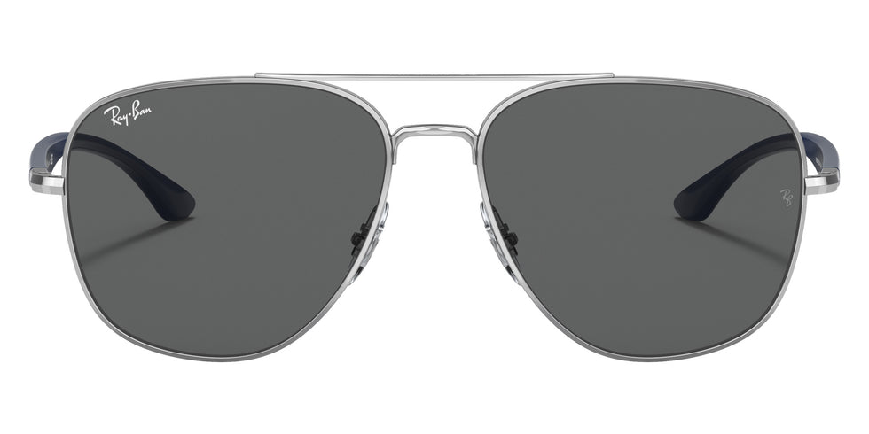 Ray-Ban RB3683 003/B1 59 - Silver / Dark Gray #id:rb3683003b1_s:102100