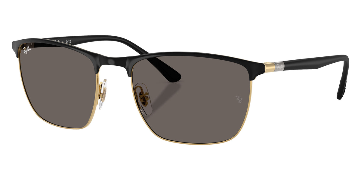 Ray-Ban RB3686 187/B1 57 - Black on Arista / Dark Gray #id:rb3686187b1_s:102105