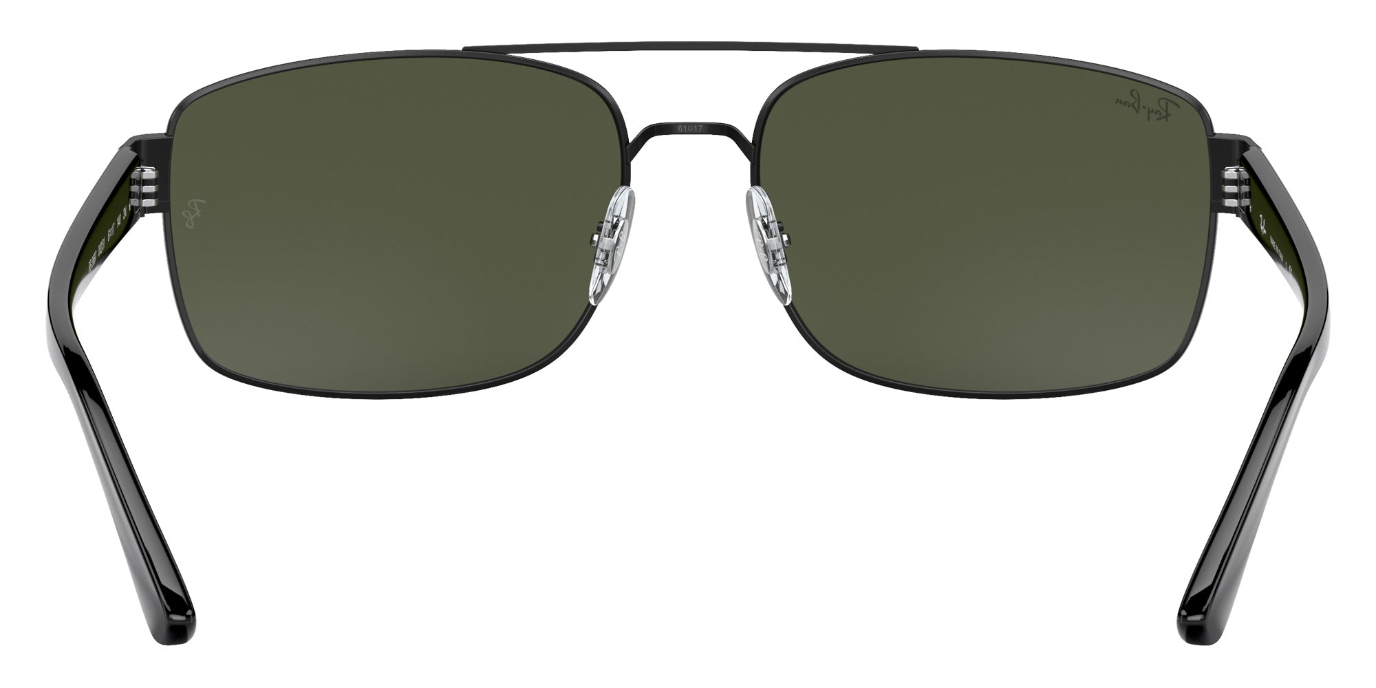 Ray-Ban RB3687 002/31 61 - Black / Green #id:rb368700231_s:100115