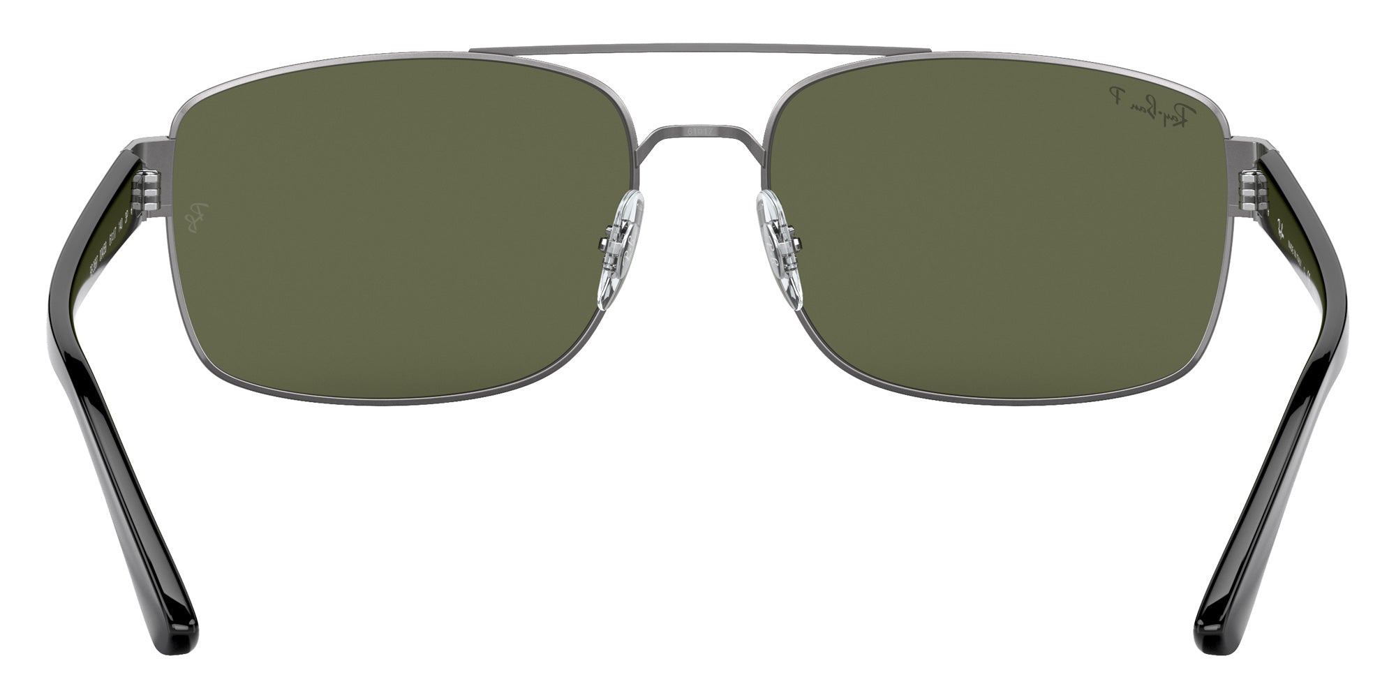 Ray-Ban RB3687 004/58 61 - Gunmetal / Green Polarized #id:rb368700458_s:102115
