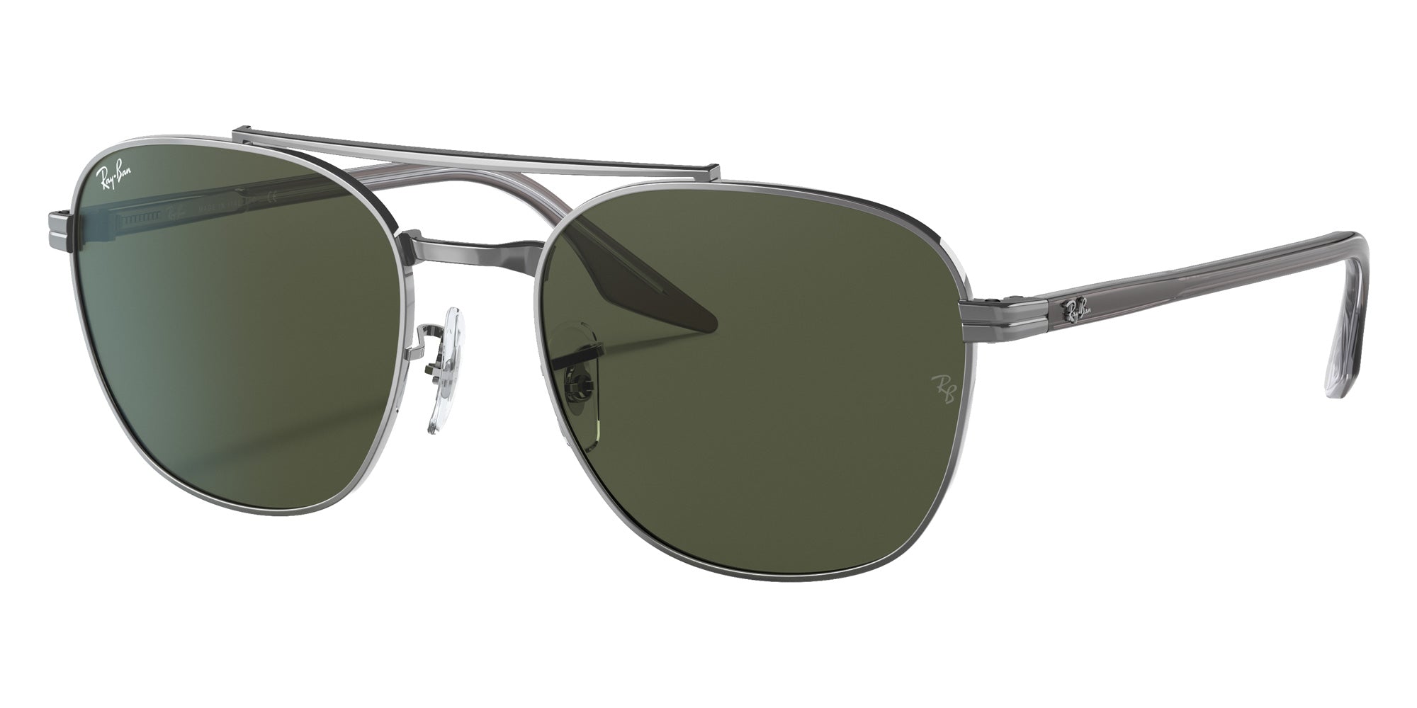 Ray-Ban RB3688 004/31 52 - Gunmetal / Green #id:rb368800431_s:102105
