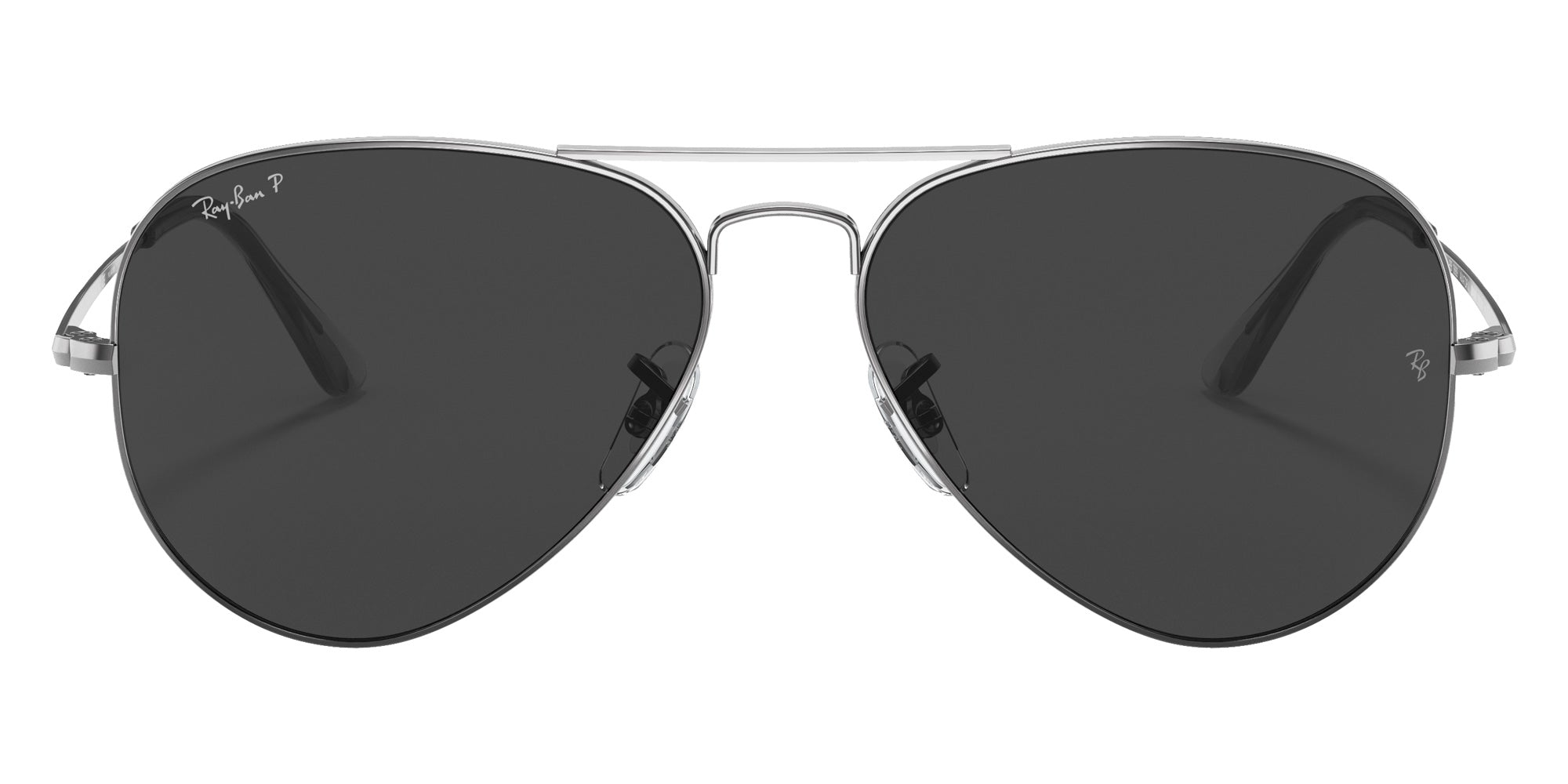 Ray-Ban RB3689 Aviator Metal II 004/48 55 - Gunmetal / Black Polarized #id:rb368900448_s:100100