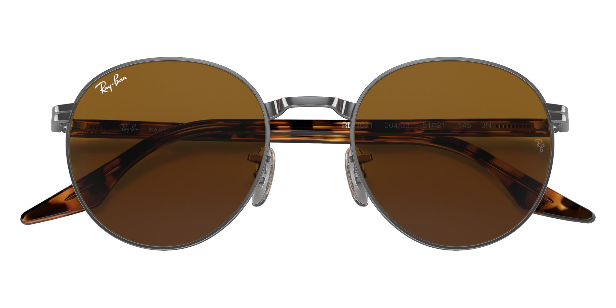 Ray-Ban RB3691 004/33 51 - Gunmetal #id:rb369100433_s:102125