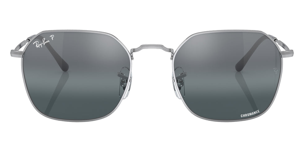 Ray-Ban RB3694 Jim 9242G6 53 - Silver / Silver/Blue Mirrored Polarized #id:rb36949242g6_s:106100