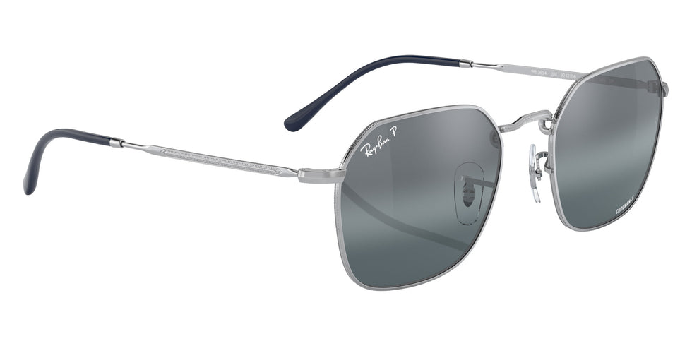 Ray-Ban RB3694 Jim 9242G6 53 - Silver / Silver/Blue Mirrored Polarized #id:rb36949242g6_s:106125