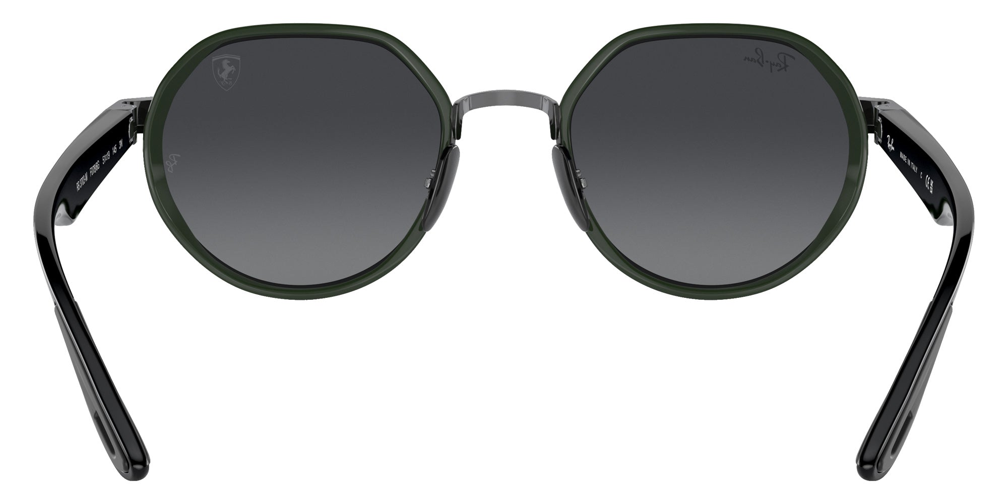 Ray-Ban RB3703M Scuderia Ferrari F0786G 51 - Gunmetal / Gray Mirrored Silver Gradient #id:rb3703mf0786g_s:104115