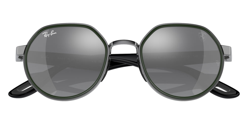 Ray-Ban RB3703M Scuderia Ferrari F0786G 51 - Gunmetal / Gray Mirrored Silver Gradient #id:rb3703mf0786g_s:104120