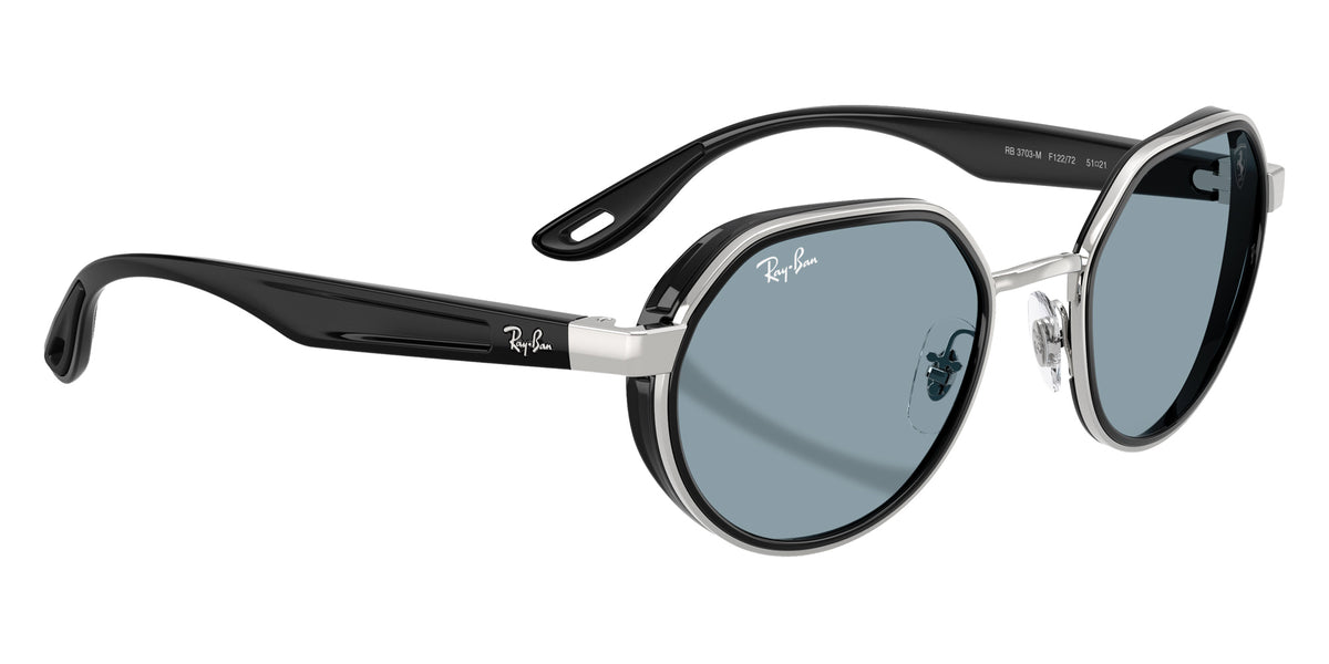 Ray-Ban RB3703M Scuderia Ferrari Collection F12272 51 - Silver / Azure #id:rb3703mf12272_s:102120