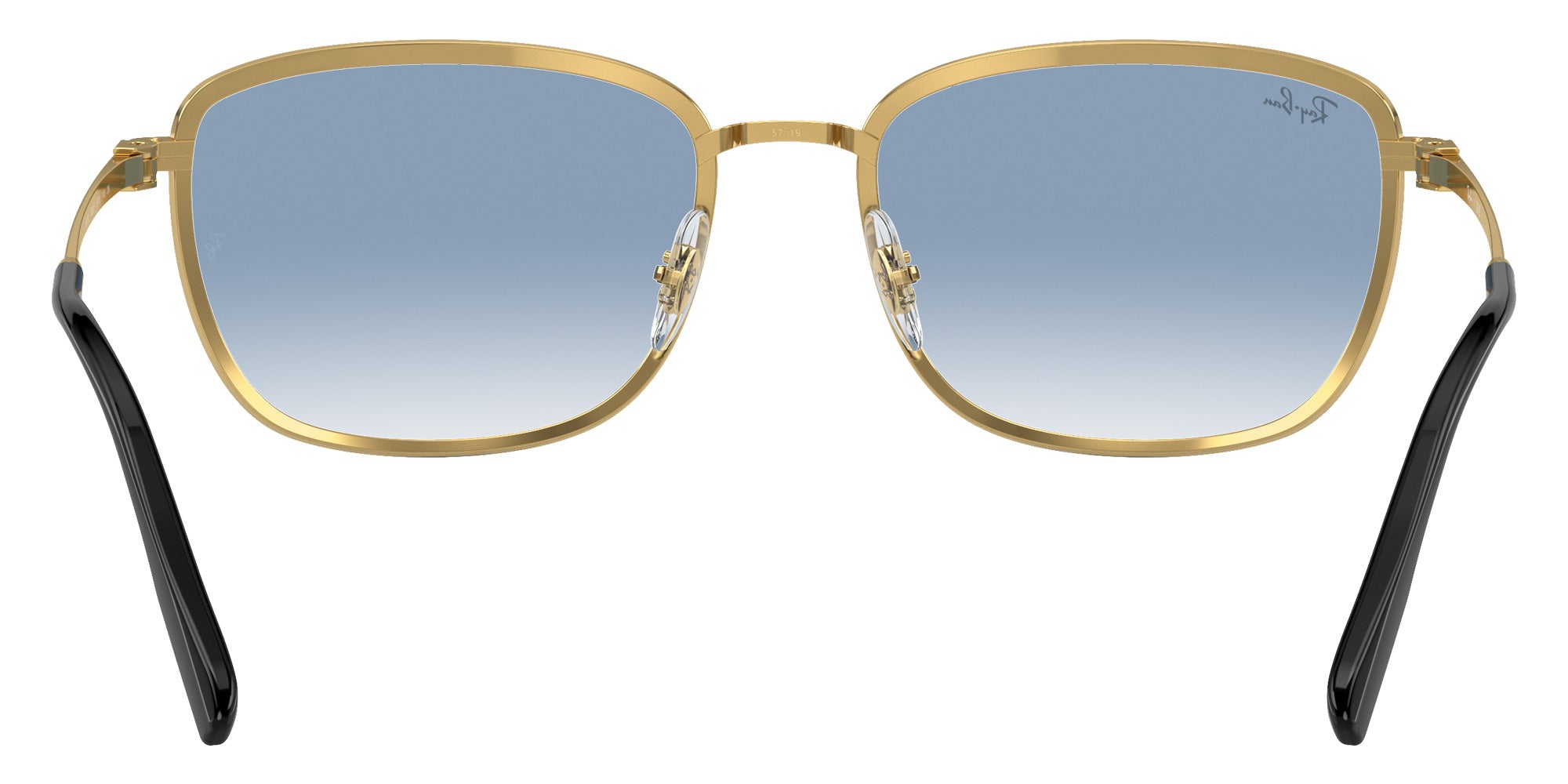 Ray-Ban RB3705 90003F 57 - Black on Gold #id:rb370590003f_s:102115