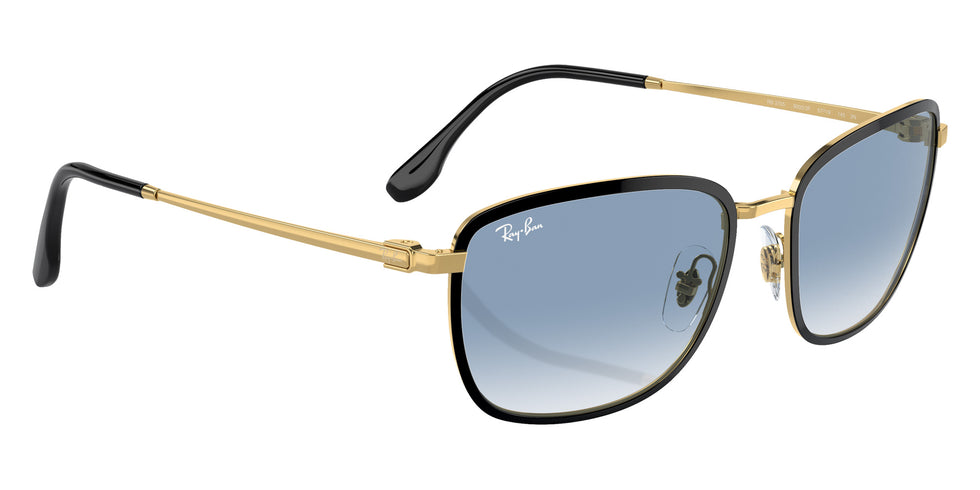 Ray-Ban RB3705 90003F 57 - Black on Gold #id:rb370590003f_s:102120