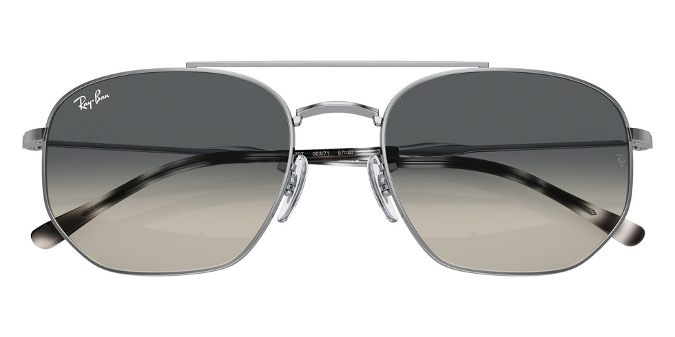Ray-Ban RB3707 003/71 57 - Silver / Gray #id:rb370700371_s:100125