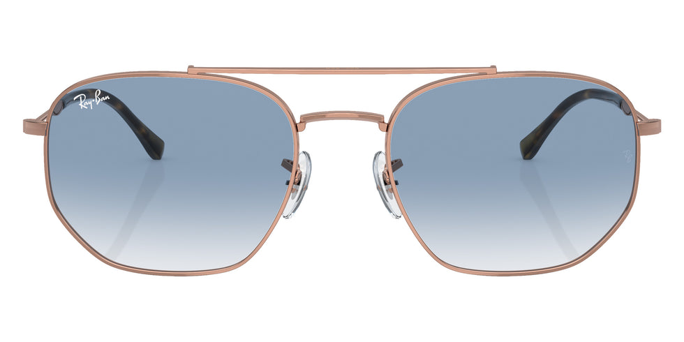 Ray-Ban RB3707 92023F 57 - Rose Gold / Blue #id:rb370792023f_s:104100