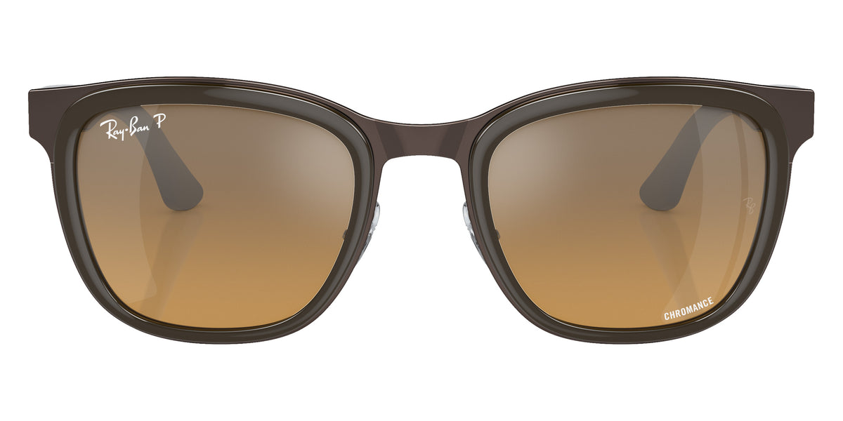 Ray-Ban RB3709 Clyde 9259A2 53 - Brown on Copper / Gray & Brown Polarized+ Mirrored #id:rb37099259a2_s:102100