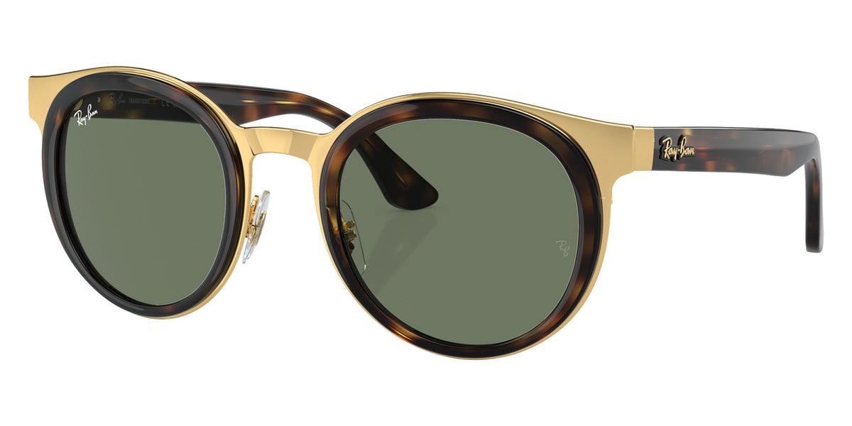 Ray-Ban RB3710 Bonnie 001/M1 50 - Havana on Gold / Clear/Green Photochromic #id:rb3710001m1_s:102110