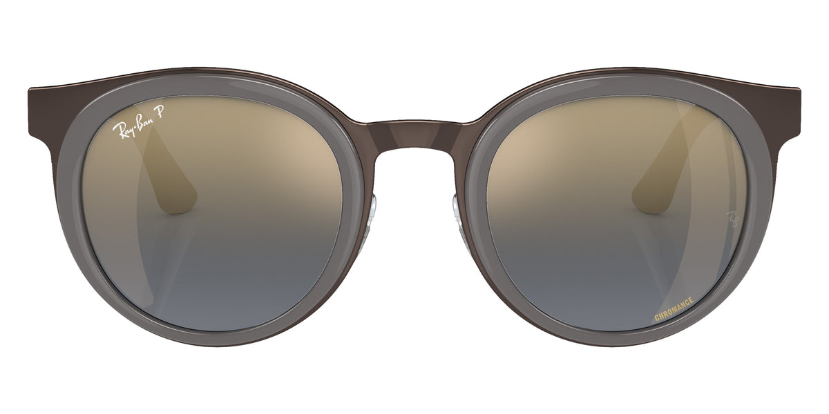 Ray-Ban RB3710 Bonnie 9260J0 50 - Gray on Copper / Gray & Blue Polarized+ Mirrored #id:rb37109260j0_s:104100