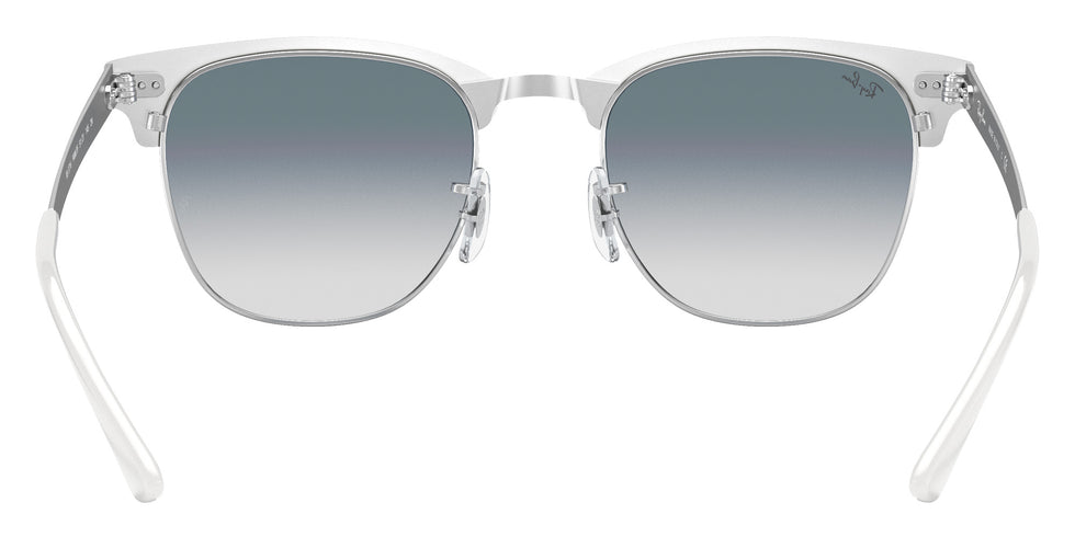 Ray-Ban RB3716 Clubmaster Metal 90883F 51 - White / Light Blue Gradient #id:rb371690883f_s:100115