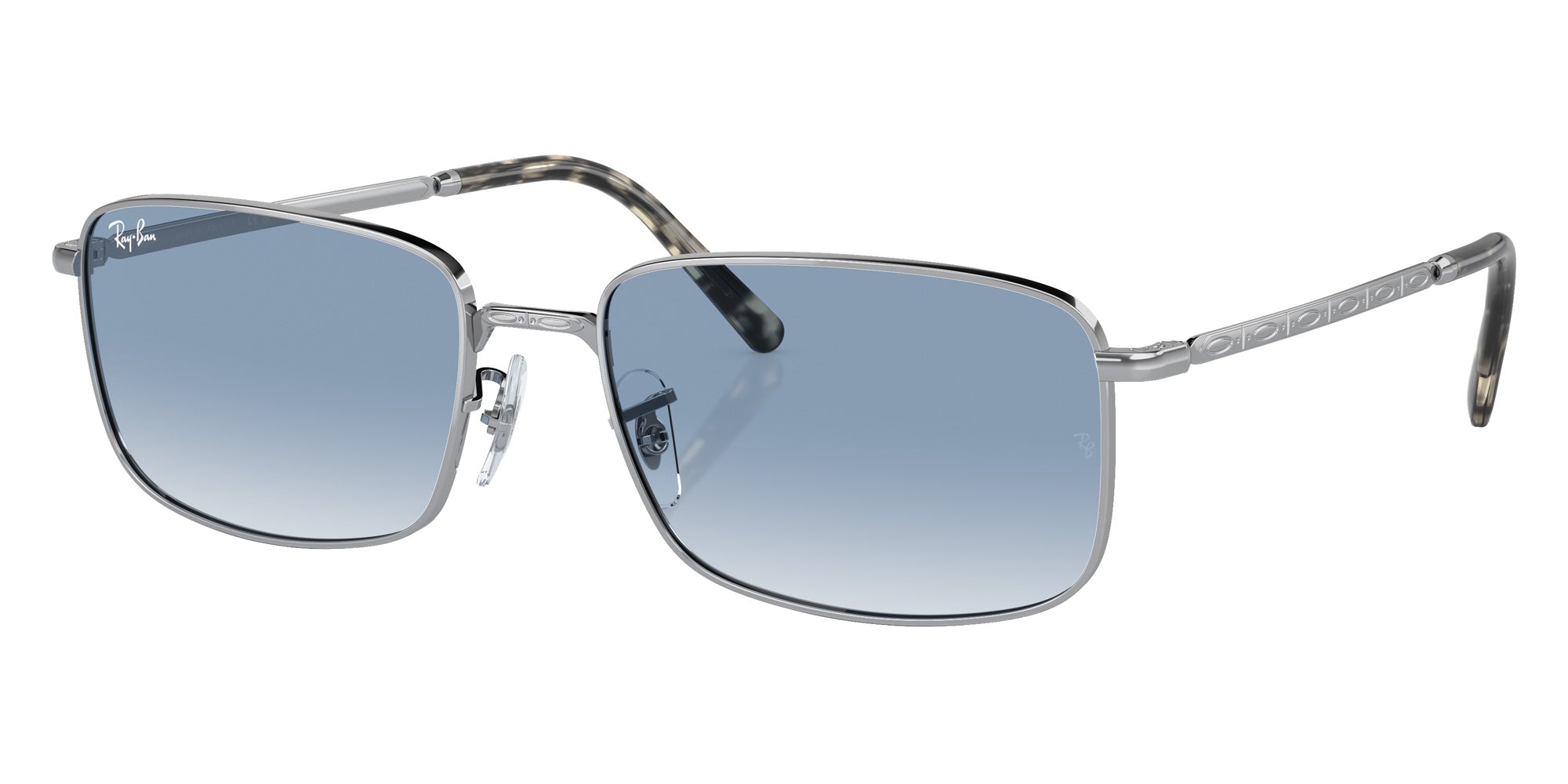 Ray-Ban RB3717 003/3F 60 - Silver / Blue #id:rb37170033f_s:100105
