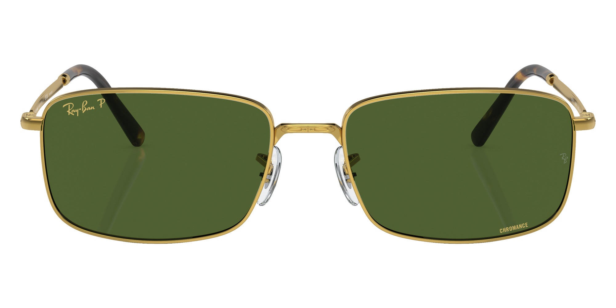 Ray-Ban RB3717 9196P1 60 - Gold / Dark Green Polarized+ #id:rb37179196p1_s:102100