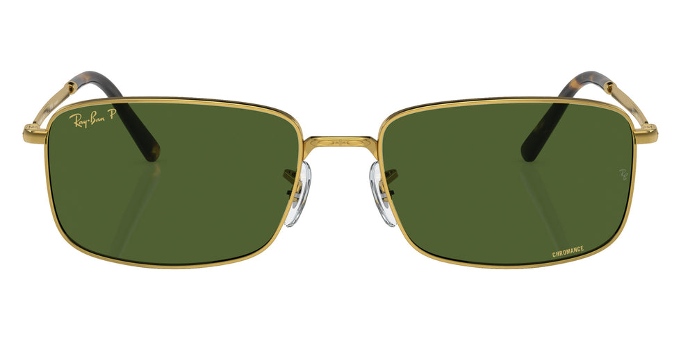 Ray-Ban RB3717 9196P1 60 - Gold / Dark Green Polarized+ #id:rb37179196p1_s:102100