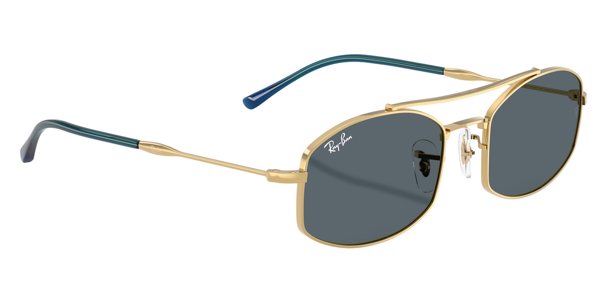 Ray-Ban RB3719 9278R5 54 - Arista Gold / Blue #id:rb37199278r5_s:106120
