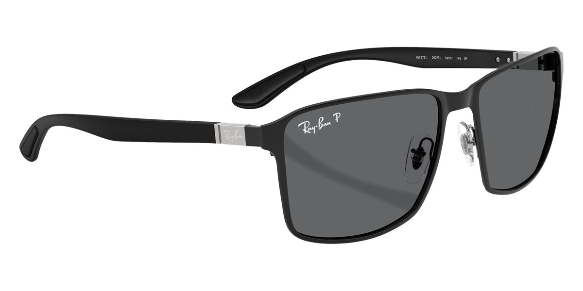 Ray-Ban RB3721 002/B1 59 - Black / Dark Gray Polarized #id:rb3721002b1_s:100120