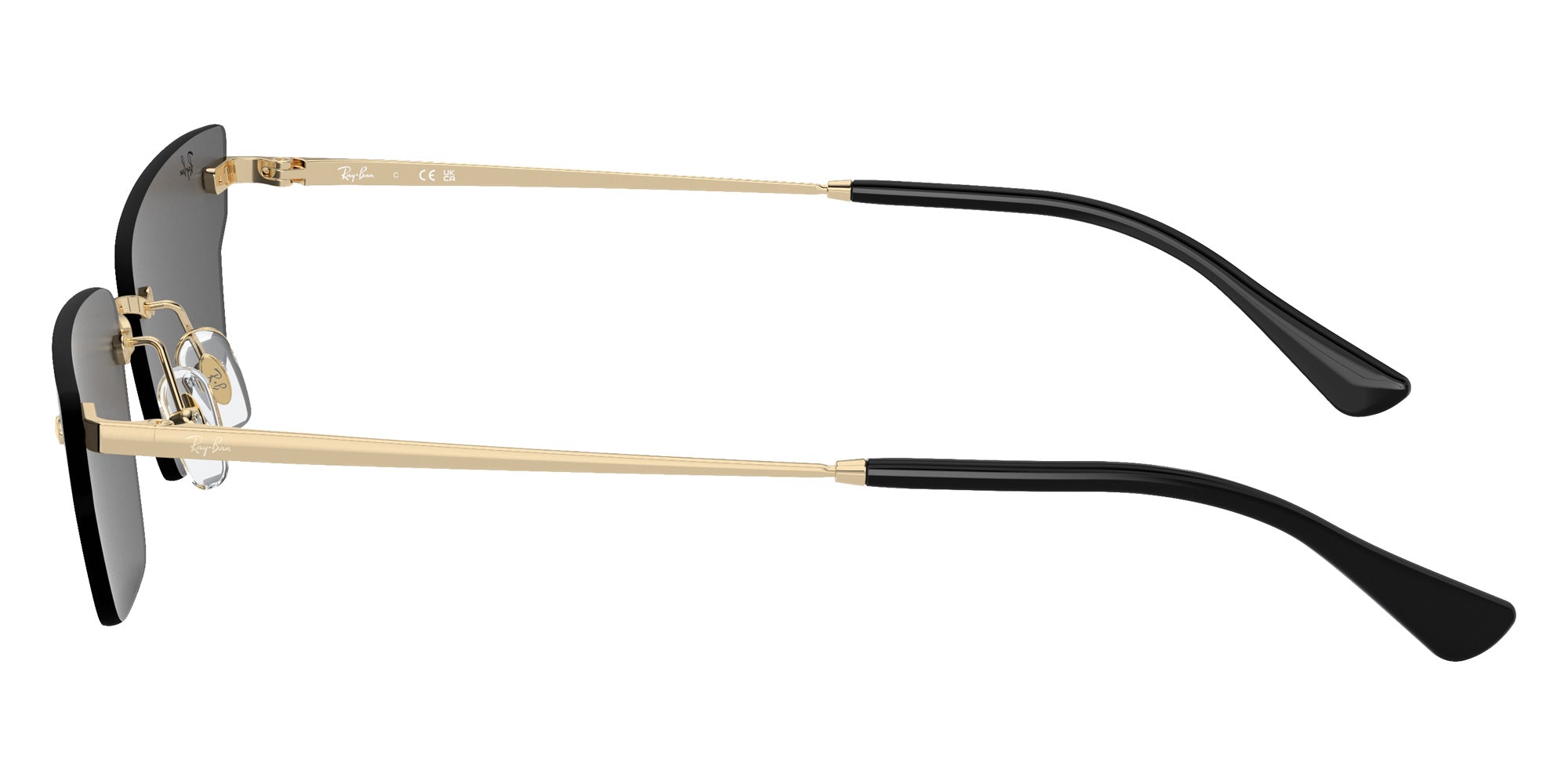 Ray-Ban RB3731 Anh 921387 63 - Light Gold / Dark Gray #id:rb3731921387_s:100110