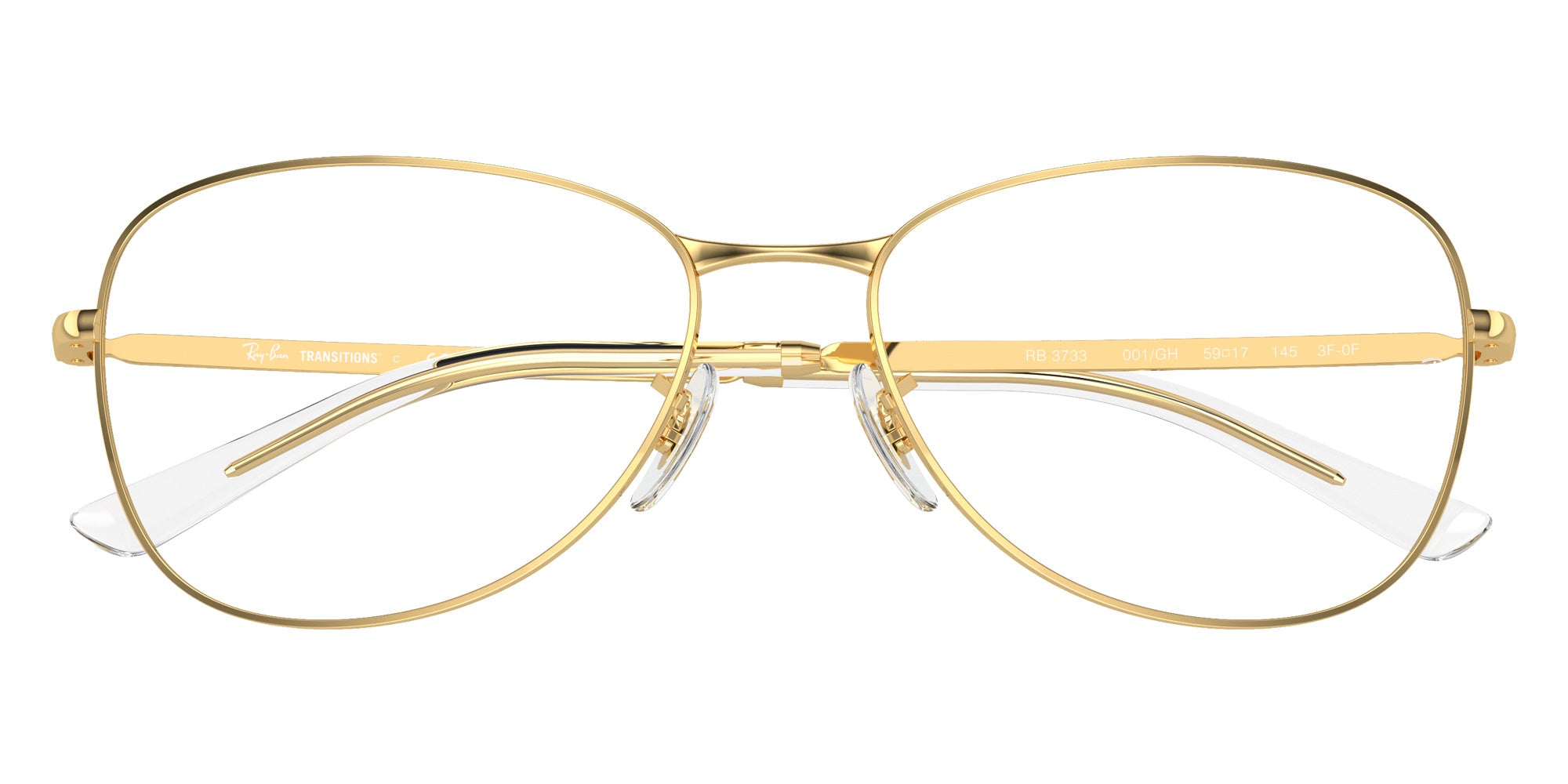 Ray-Ban RB3733 001/GH 59 - Arista Gold / Clear/Gray Photochromic #id:rb3733001gh_s:100140