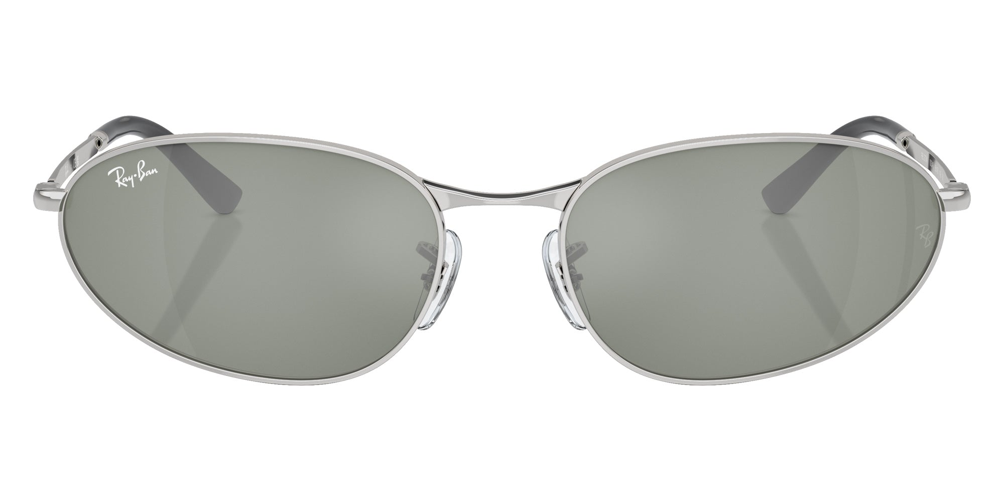Ray-Ban RB3734 003/40 59 - Silver / Green Mirrored #id:rb373400340_s:100100