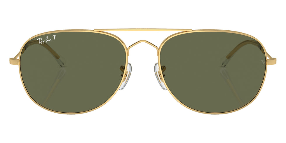Ray-Ban RB3735 Bain Bridge 001/58 57 - Arista Gold / Green Polarized #id:rb373500158_s:104100