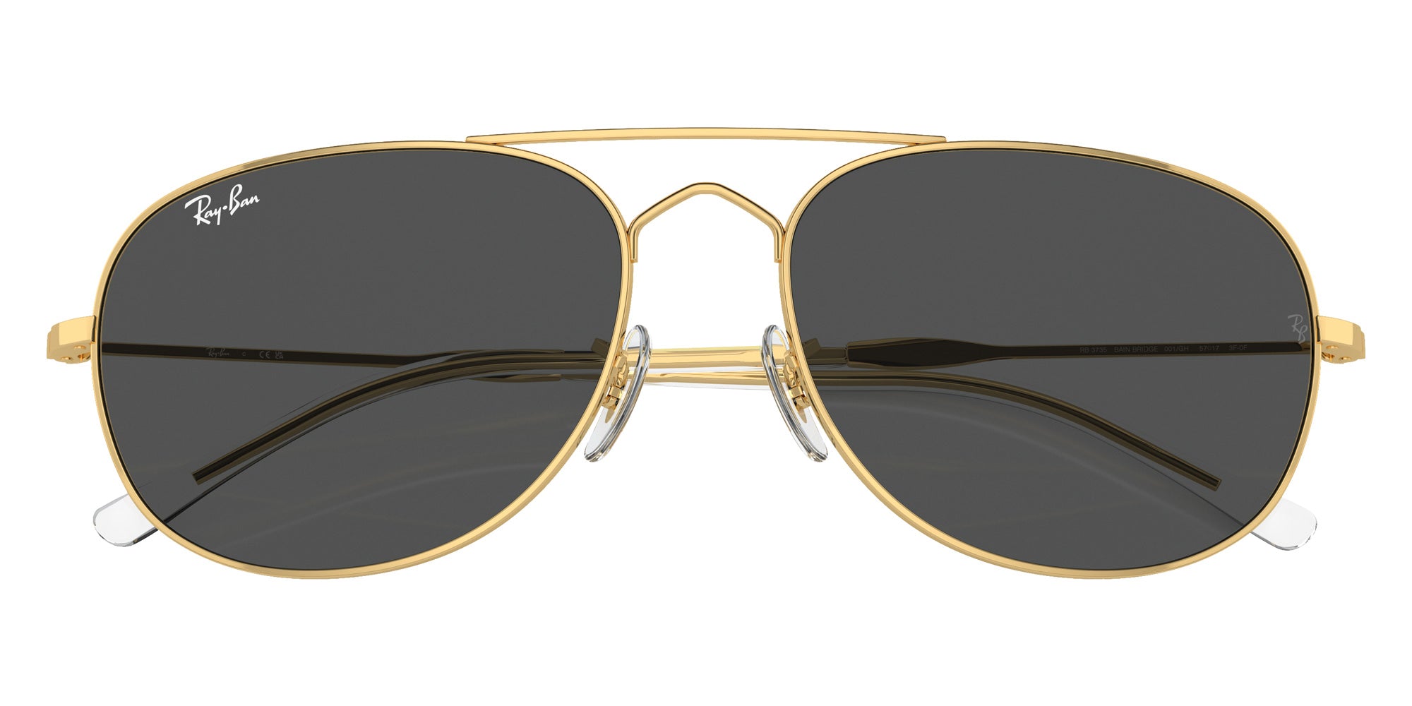 Ray-Ban RB3735 Bain Bridge 001/GH 60 - Arista Gold #id:rb3735001gh_s:100135