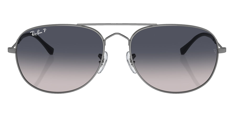 Ray-Ban RB3735 Bain Bridge 004/78 57 - Gunmetal / Blue Polarized #id:rb373500478_s:110100