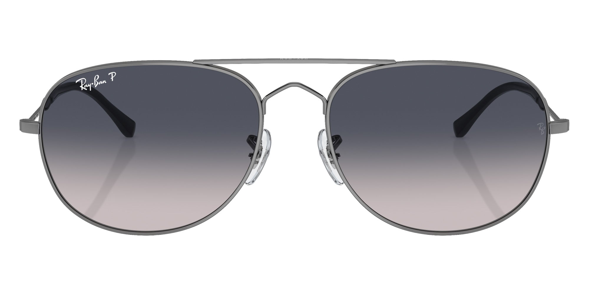 Ray-Ban RB3735 Bain Bridge 004/78 57 - Gunmetal / Blue Polarized #id:rb373500478_s:110100