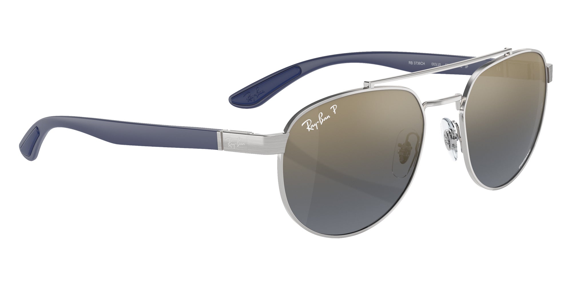 Ray-Ban RB3736CH 003/J0 56 - Silver #id:rb3736ch003j0_s:100120